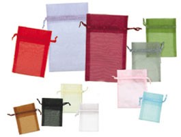 Organza Solid Color Bulk Gift Bags