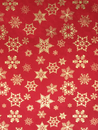 1 Roll, White Gift Wrapping Paper Golden Snowflake Prints Bulk Kraft Paper  Packing Christmas Present, Wrapping Paper, Tissue Paper, Flower Bouquet Sup
