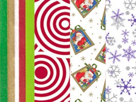 Satin Wrap Holiday Tissue