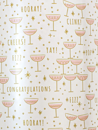 Cheers! Bulk Wrapping Paper