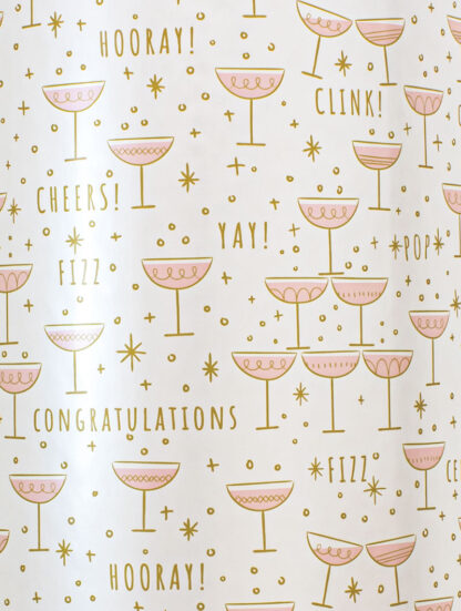 Cheers! Bulk Wrapping Paper