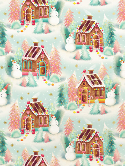 Gingerbread Dreams Bulk Wrapping Paper