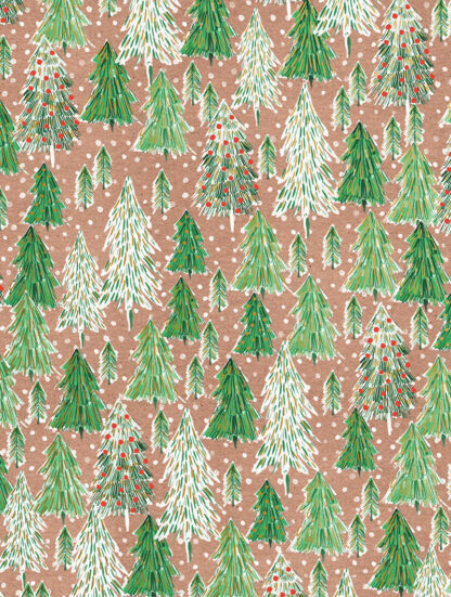 Opulent Tree Bulk Wrapping Paper