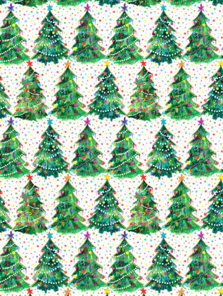 Christmas Trees Bulk Wrapping Paper