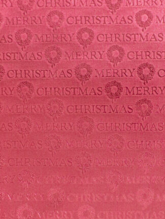 Red Merry Holiday Bulk Wrapping Paper
