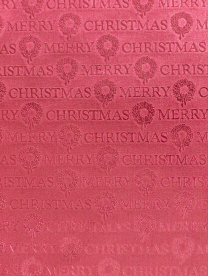Red Merry Holiday Bulk Wrapping Paper