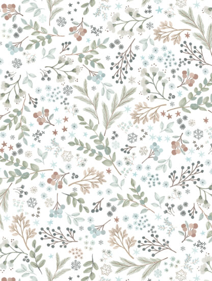 Winter Garden Bulk Wrapping Paper