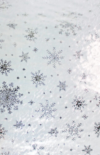 White Christmas Snowflake Bulk Wrapping Paper