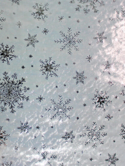 White Christmas Snowflake Bulk Wrapping Paper