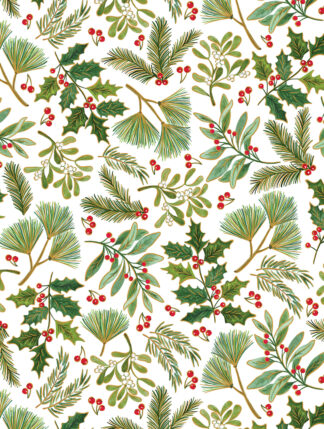 Winter Branches Bulk Wrapping Paper