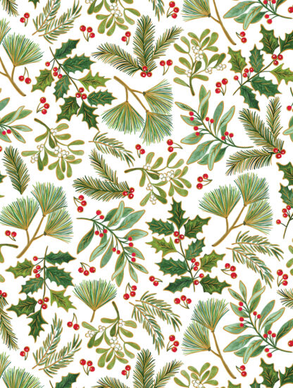 Winter Branches Bulk Wrapping Paper