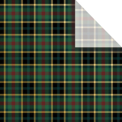 Jillson Roberts Bulk Tissue Paper - Hunter Navy Plaid Bulk Tissue Paper