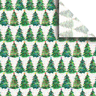 Jillson Roberts Bulk Tissue Paper - Christmas Trees Bulk Tissue Paper