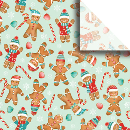 Jillson Roberts Bulk Tissue Paper - Gingerbread Cookies Bulk Tissue Paper