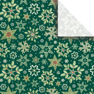 Jillson Roberts Bulk Tissue Paper - Forest Snowflakes Bulk Tissue Paper