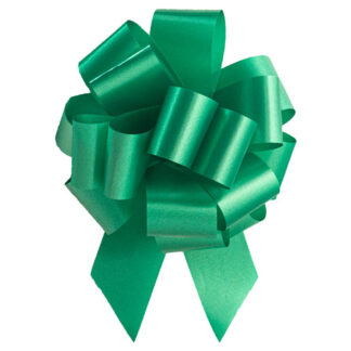 Pom Pom Pull Bows - Emerald Bulk Bows