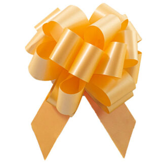 Pom Pom Pull Bows - Gold Bulk Bows