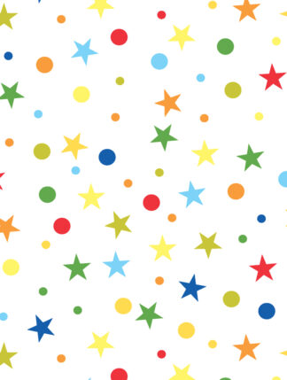 Dotty Stars Bulk Wrapping Paper