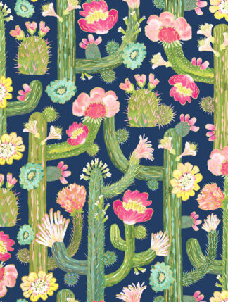 Cactus Blooms Bulk Wrapping Paper