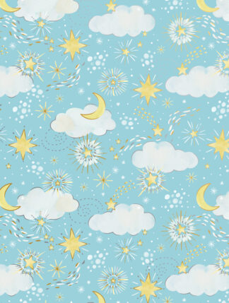 Twinkle Stars Bulk Wrapping Paper