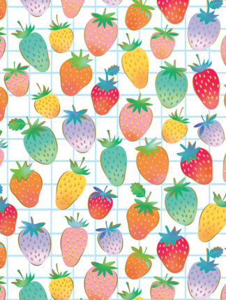 Sweet Strawberries Bulk Wrapping Paper