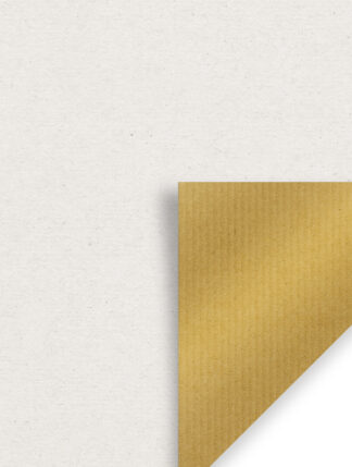White & Gold Kraft Bulk Wrapping Paper