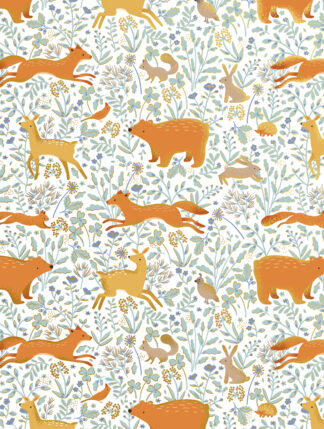 Woodland Animals Bulk Wrapping Paper