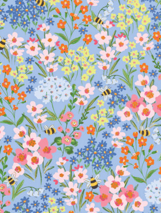 Garden Bees Bulk Wrapping Paper
