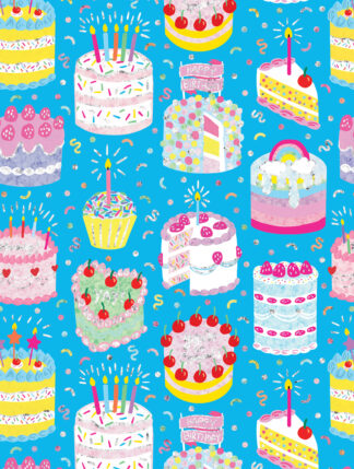 Celebration Cakes Bulk Wrapping Paper