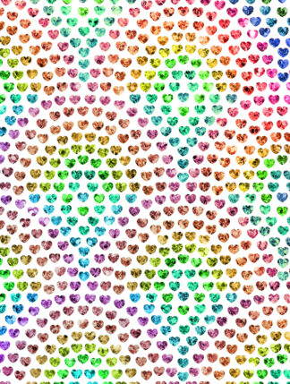 Sweetheart Rainbow Bulk Wrapping Paper