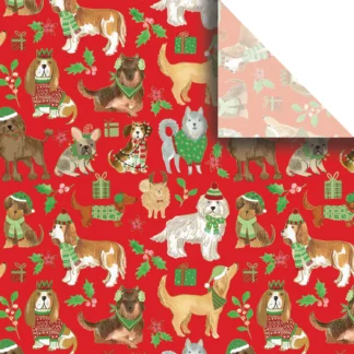 Jillson Roberts BulkTissue Paper - Canine Christmas Bulk Tissue Paper