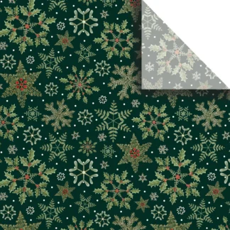 Jillson Roberts Bulk Tissue Paper - Forest Snowflakes Bulk Tissue Paper
