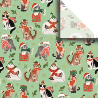 Jillson Roberts BulkTissue Paper - Frolicking Felines Bulk Tissue Paper