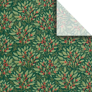 Jillson Roberts Bulk Tissue Paper - Holly Tapestry Bulk Tissue Paper