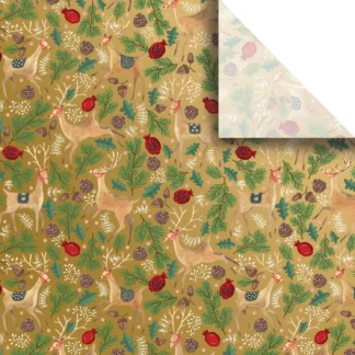 Jillson Roberts Bulk Tissue Paper - Reindeer Tapestry Bulk Tissue Paper