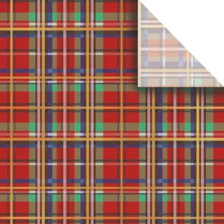 Jillson Roberts Holiday Tissue Paper - Tartan Bulk Tissue Paper