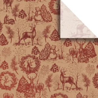 Jillson Roberts Bulk Tissue Paper - Winter Woods Bulk Tissue Paper
